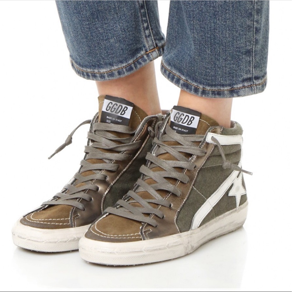 Golden Goose Slide Sneakers Size 38/8